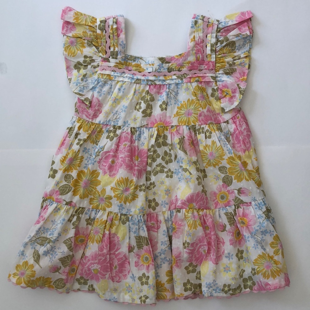 Cynthia Rowley Floral Summer Dress Size 12 Months